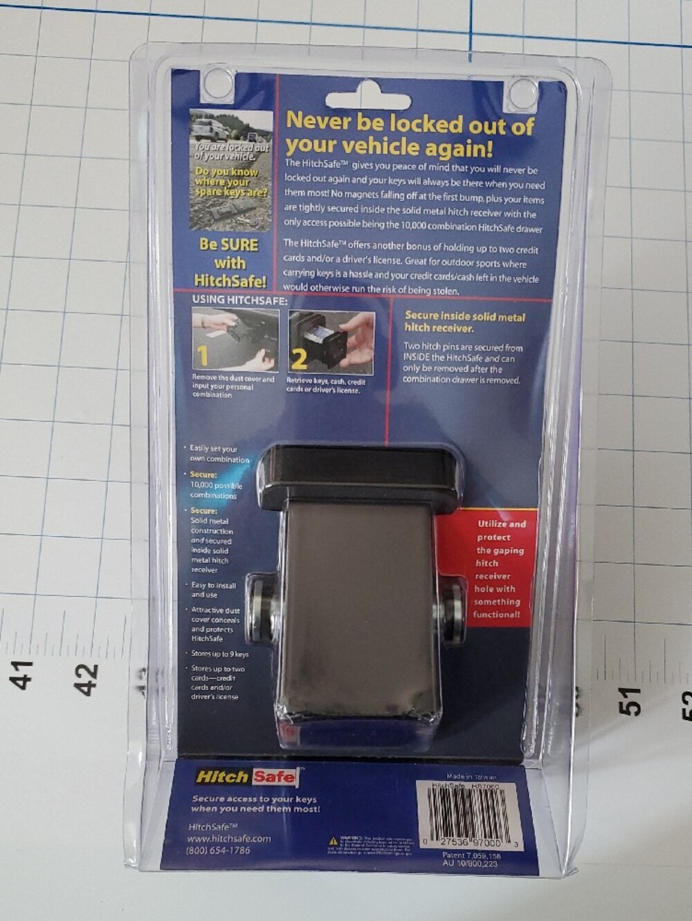 Secure Concealed Key Storage - Black - Picture 4 of 7